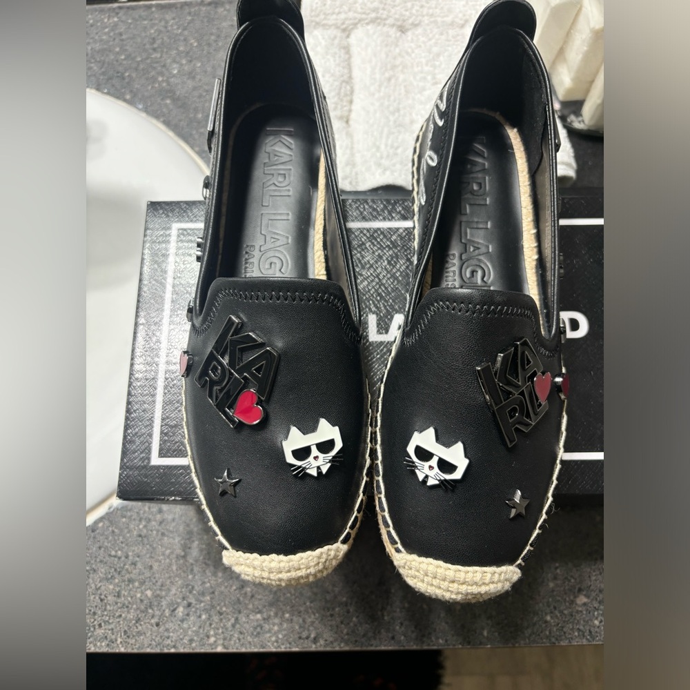 Malvie Espadrille Flat (Women)
KARL LAGERFELD PARIS